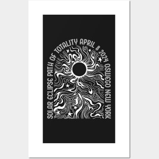 Oswego Solar Eclipse Posters and Art